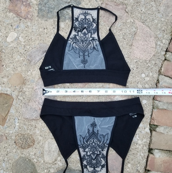 32B TO 36B☆RESTOCKED☆TATTOO BRALETTE - Picture 5 of 6